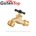 LB-GutenTop Polished brass bibcock with hose connector from china
